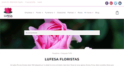 Desktop Screenshot of lufesafloristas.com
